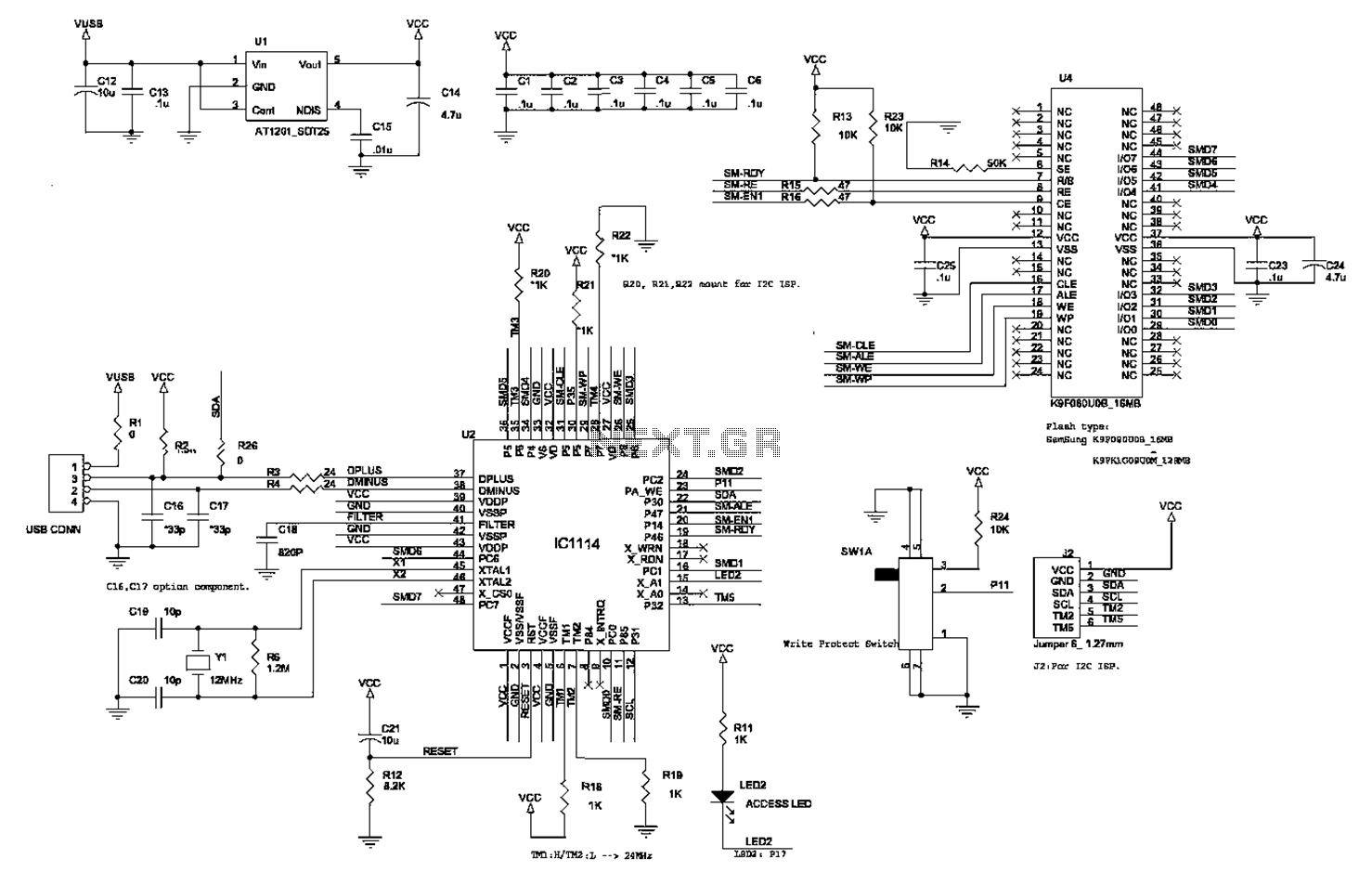 Making a circuit diagram of the crystal 80mW FM Transmitter circuit