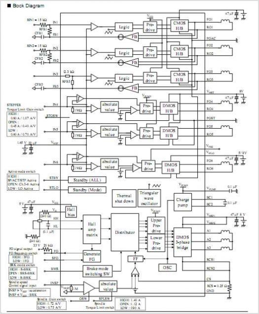 AN41240A ASSP For Audio – Circuit Schematic