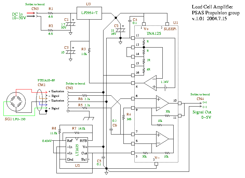 Load Cell Amp Schematic – Circuit Schematic