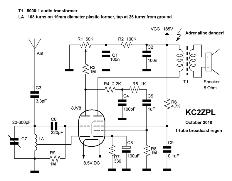 KC2ZPLs Web Design and Electronic Home circuit