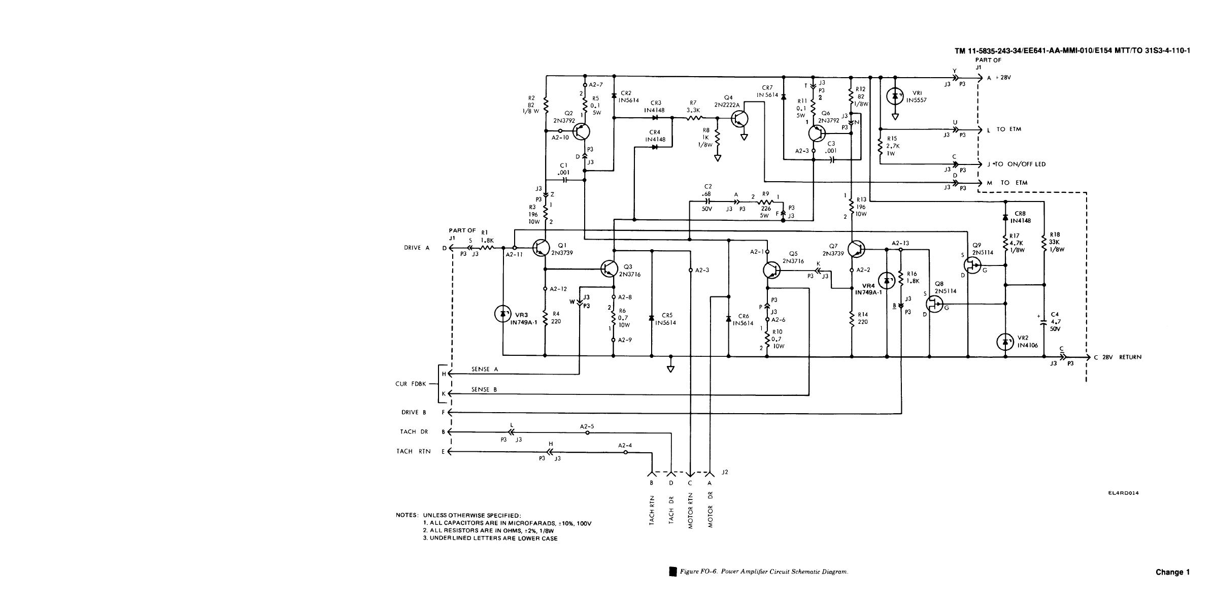 Power Amplifier Circuit Schematic Diagram – Circuit Schematic