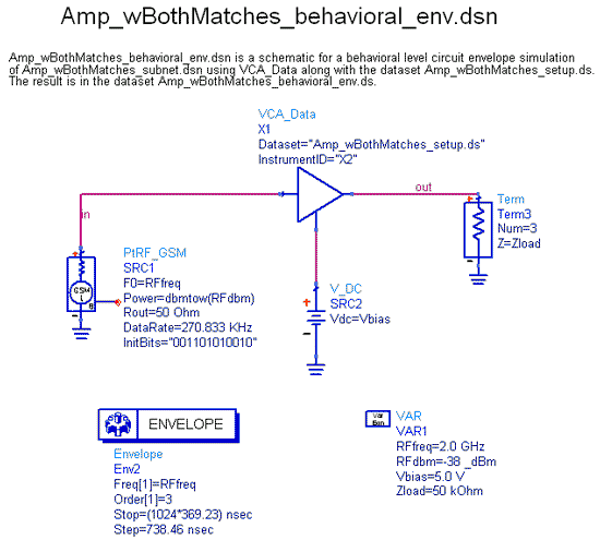 Data Based Voltage Controlled Amplifier – Circuit Schematic