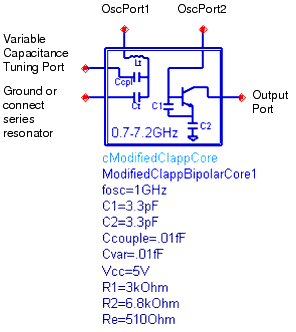 Oscillator DesignGuide Reference circuit