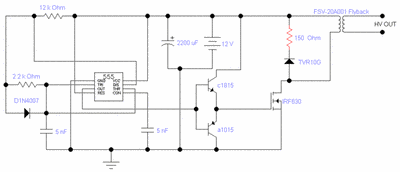 SMPS circuit – Circuit Schematic