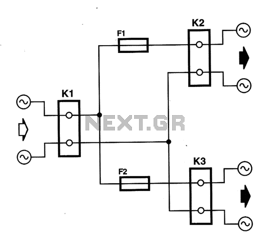 Dual supply for audio amplifiers circuit