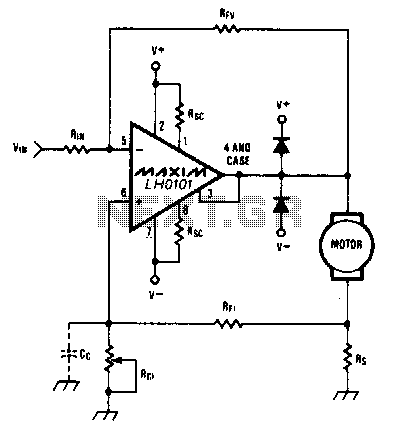 Constant-speed-motor-driver circuit