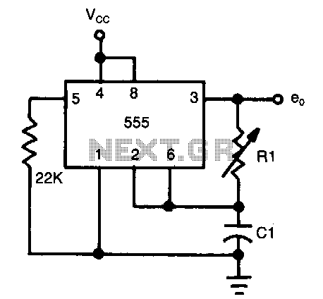 Half-duty-cycle-oscillator circuit