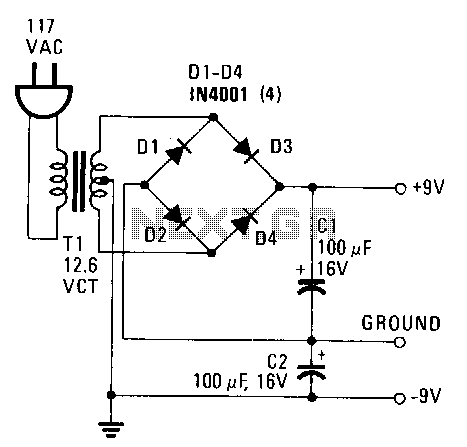 Simple-power-supply circuit