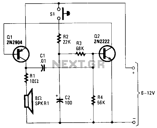 The-wailing-siren circuit