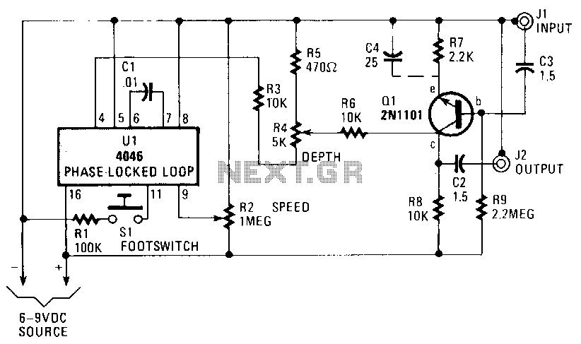 Tremolo circuit