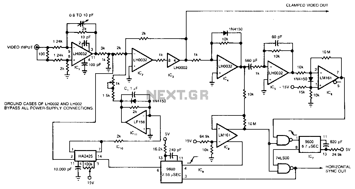 Video-signal-clamp circuit