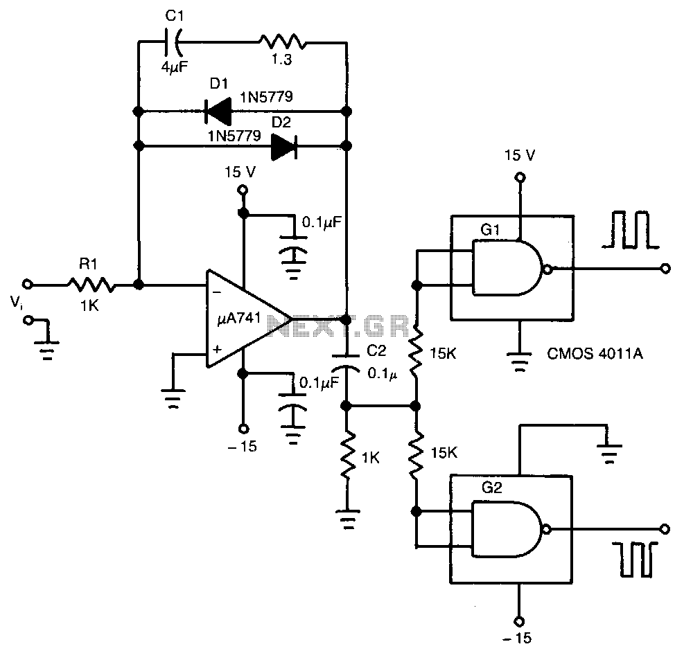 Voltage-to-frequency-converter circuit