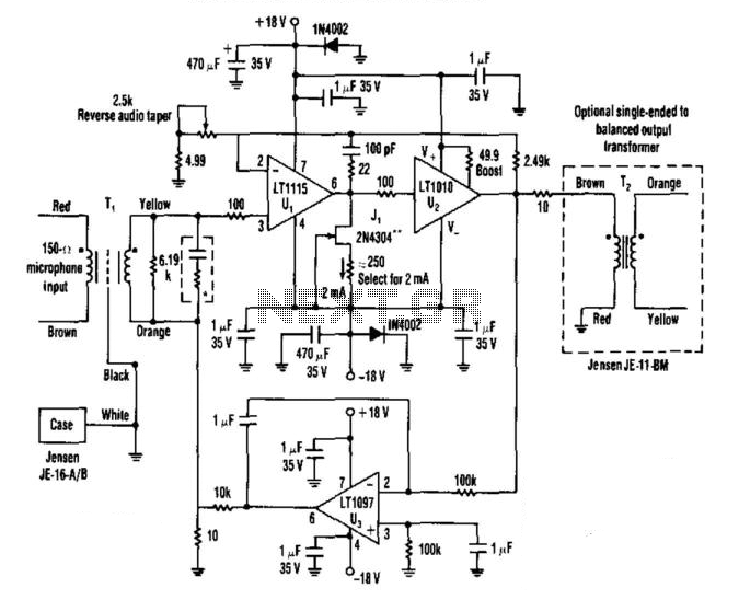 Low-Noise Audio Preamp
