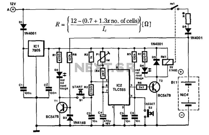 Portable Nicad Charger circuit