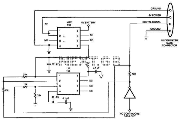 Data Line Remote Short Sensor circuit