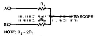 Digital Levels Scope Displays 2 Logic Signals On 1 Scope circuit