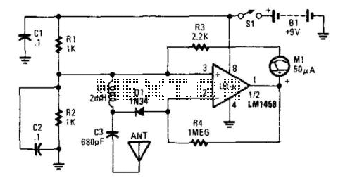 Rf-Field Detector circuit