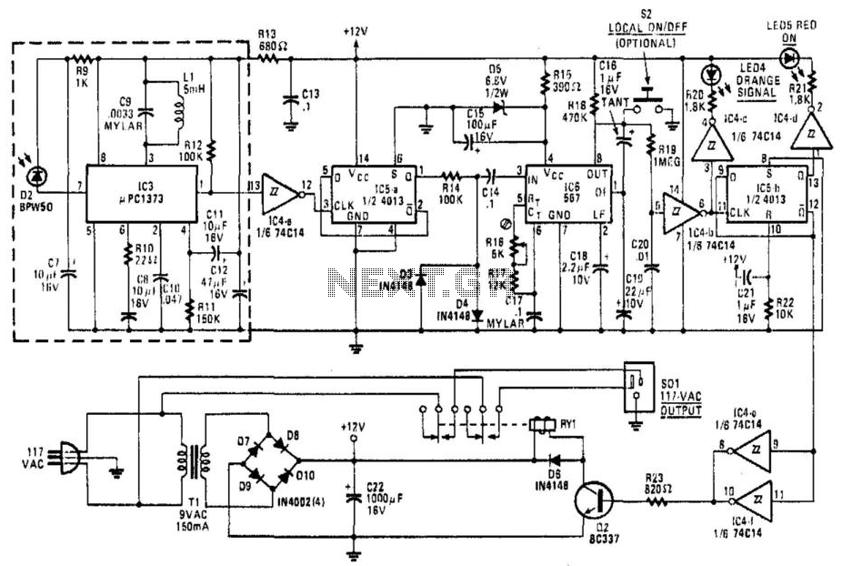 Ir Receiver I circuit