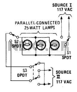 3-Way Light Control circuit
