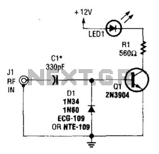 Rf Output Indicator circuit