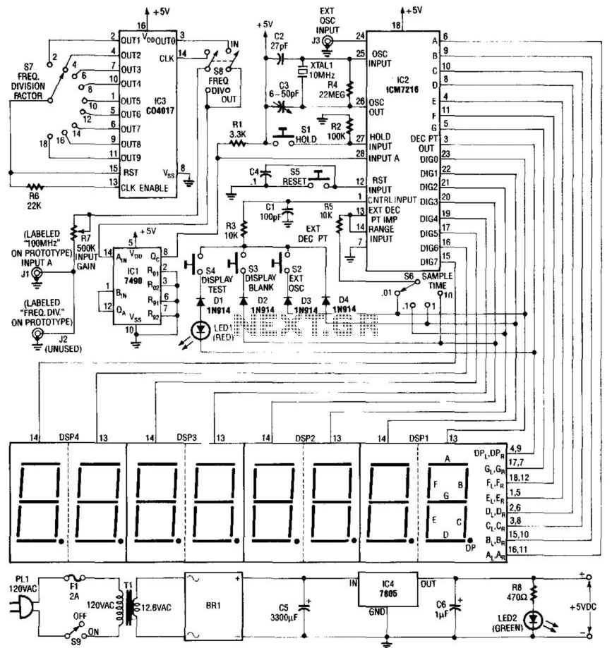 Frequency Counter circuit