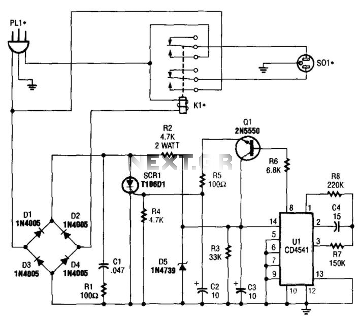 Compressor Protector circuit