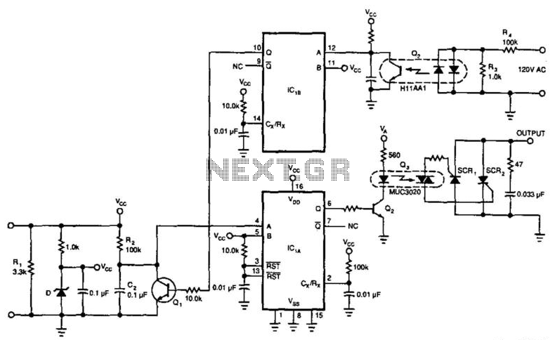 Current-Loop Scr Control – Circuit Schematic