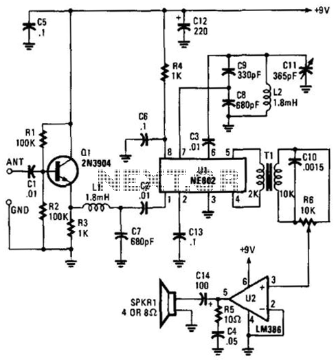 Simple Low-Frequency Receiver circuit
