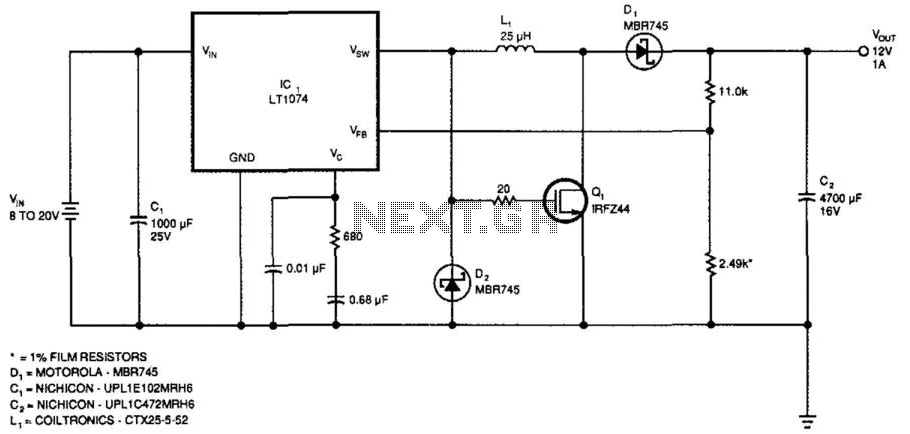 High- Or Low-Input Regulator circuit