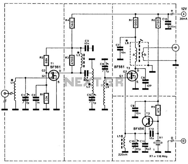 2Meter Converter circuit