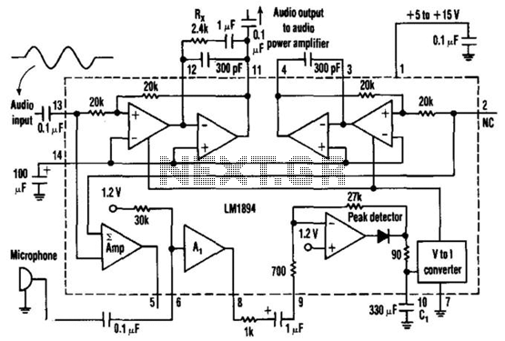Gain-Controlled Amplifier circuit