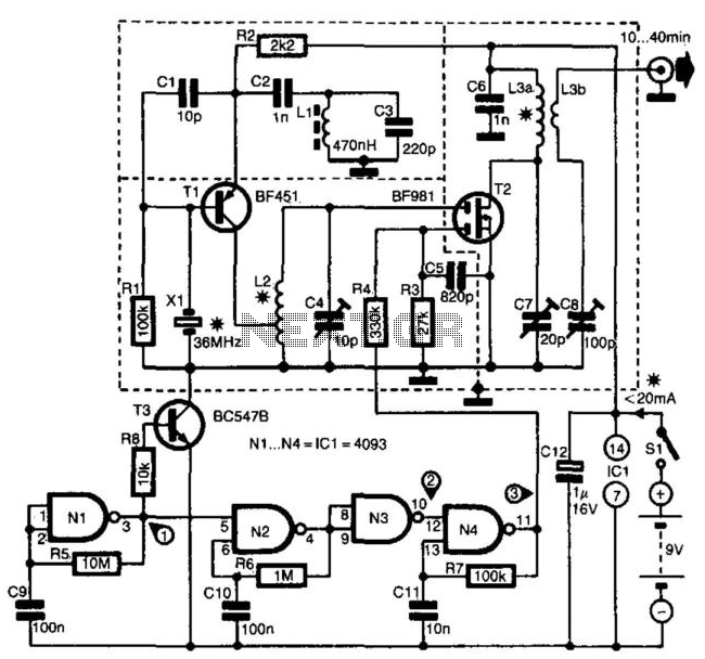 2M Transmitter circuit