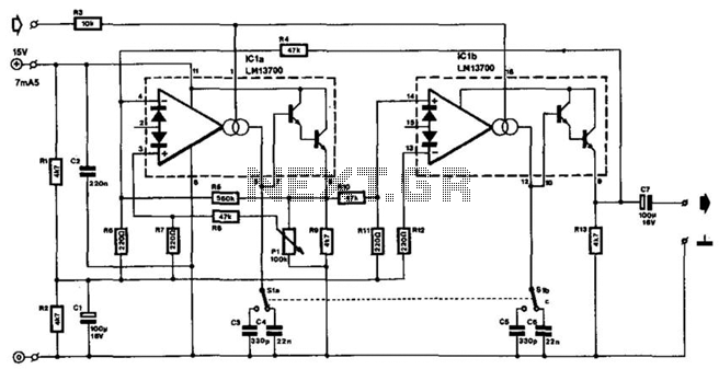 Simple Audio-Frequency Vco circuit