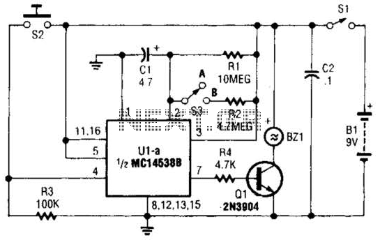 No Doze Alarm Circuit