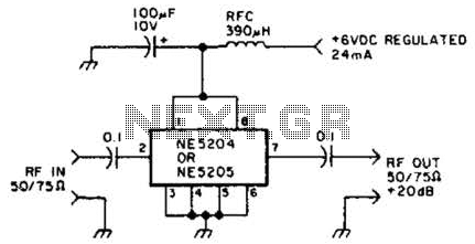 Audio To Uhf Preamp Circuit