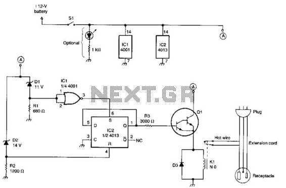 Battery Watchdog Circuit