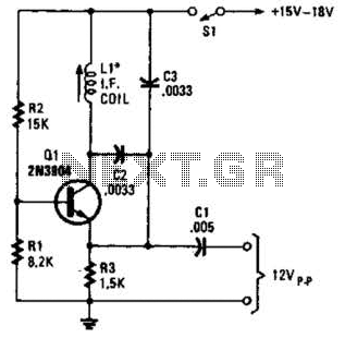 Simple Rf Test Oscillator Circuit