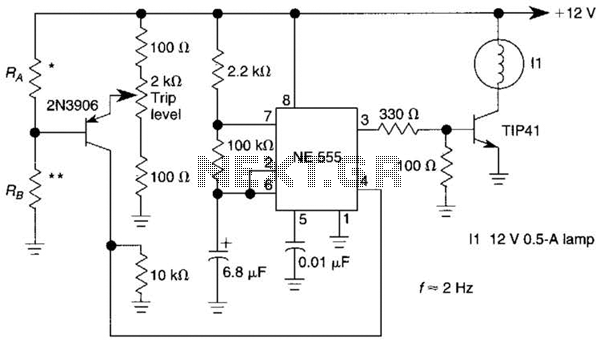Sensor-Activated Relay Pulser Circuit