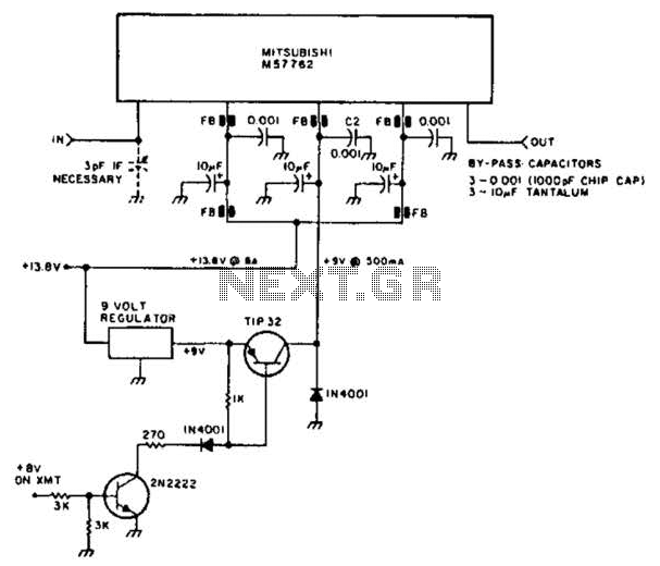 20W 1296Mhz Amplifier Module Circuit