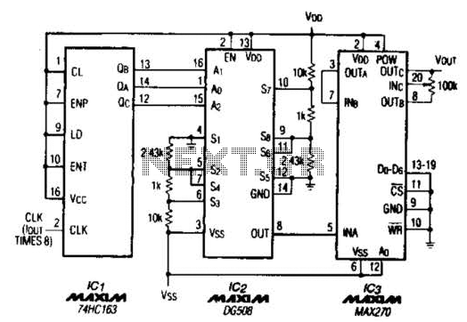 Pure Sine-Wave Generator Circuit – Circuit Schematic
