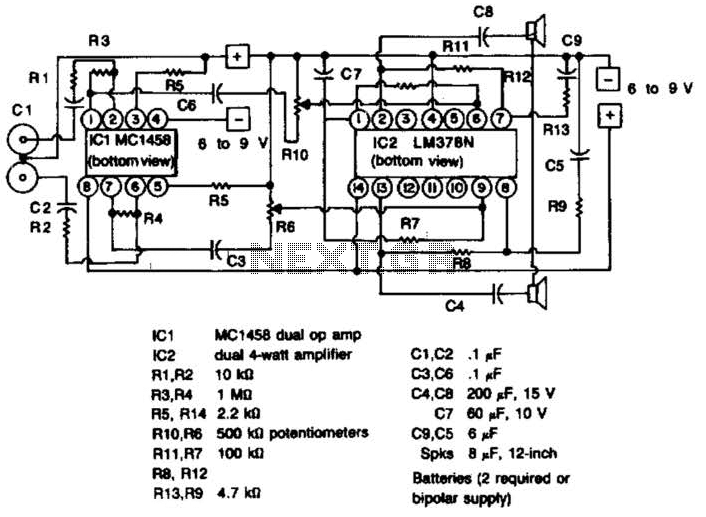 Alternate Tone Alarm Circuit