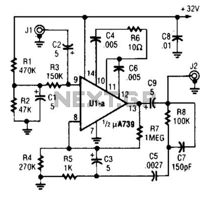 Stereo Preamplifier Circuit
