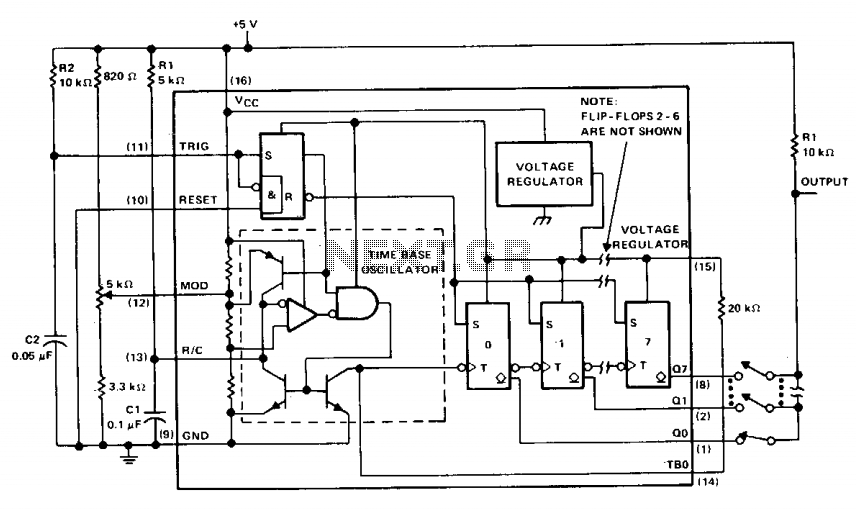 voltage frequency synthesizer PLL circuit