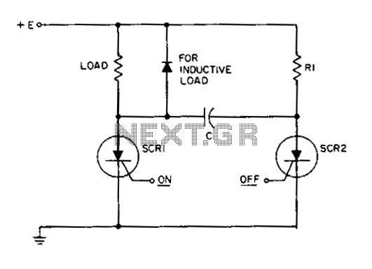 Dc static switch circuit