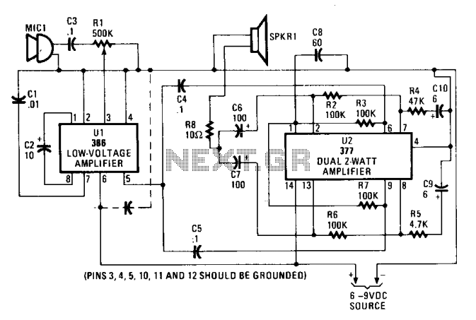 Bull horn circuit