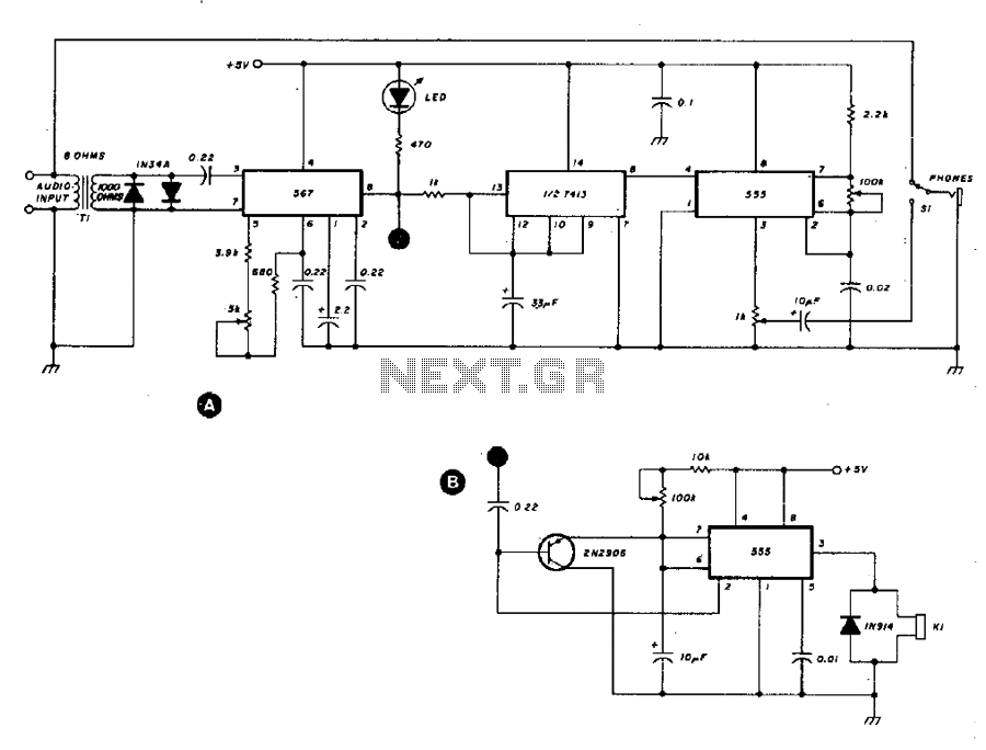 CW signal processor circuit