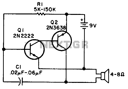 Audio oscillator circuit