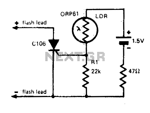Flash slave driver circuit