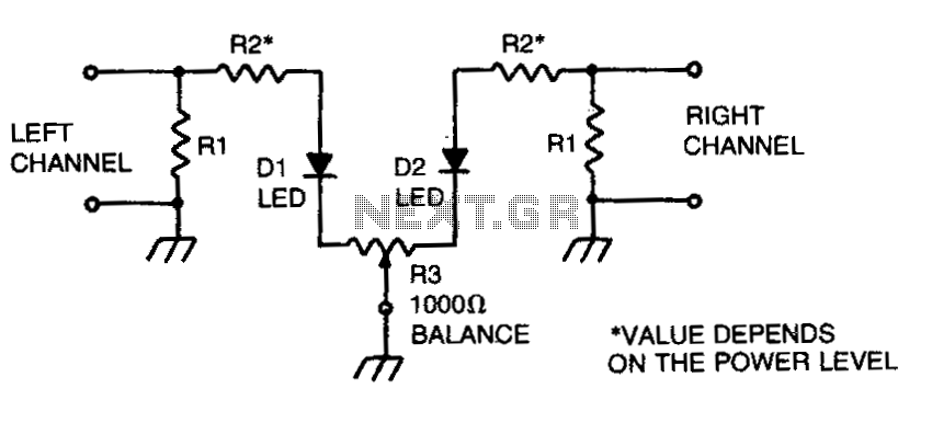 Stereo balancer circuit