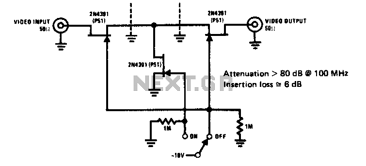 High frequency switch circuit